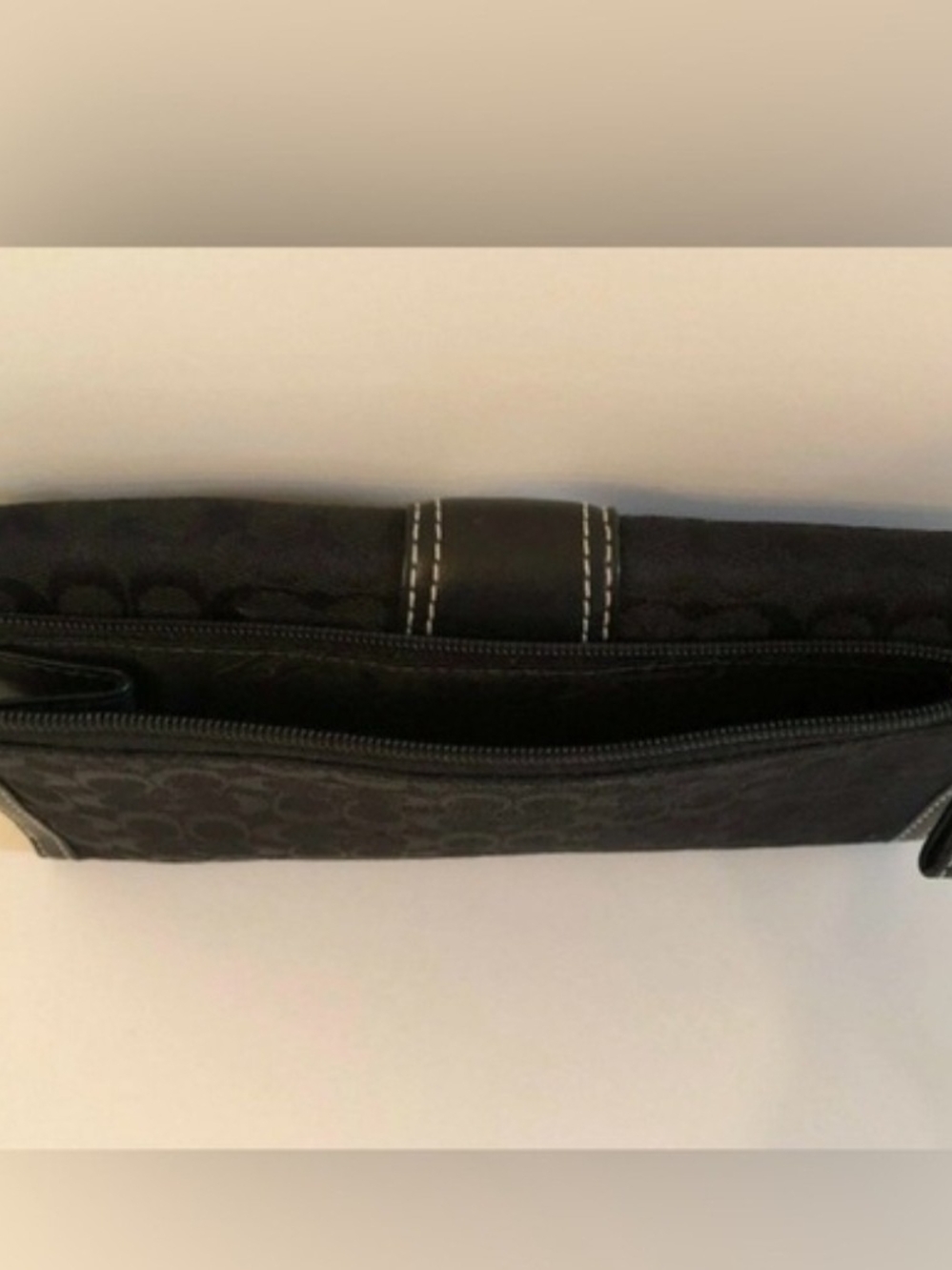 Coach EUC! Vintage Y2K Coach Soho Signature Buckle Trifold Long Wallet - Picture 5 of 9